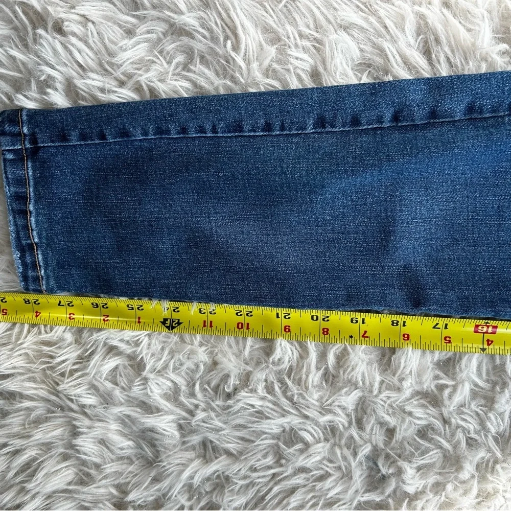 Garage High Rise Lace Up Jeans Size 7 - Picture 8 of 10